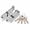 Сердцевина замка 90мм анг.кл/верт хром AX2002knod90 (45*10*35)41289