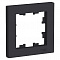 Рамка 1-я гор/верт карбон AtlasDesign ATN001001 Schneider 1240521