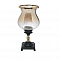 Подсвечник стеклянный Шах L на поставке d19х40см GARDA DECOR