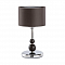 Светильник настольный 60Вт Е27 CR+BK+BR