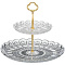 Фруктовница Ø18/30см 2х ярусная Muza Crystal 195-135