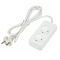 Удлинитель 2-местный 1,5м б/з Ultra бел S-CU2-1,5 Uniel UL-00009975