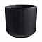 Горшок для цветов 4,4л VipSet с дренаж сист Росси черный