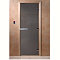 Дверь банная 190х70см Графит 8мм стекло DoorWood
