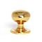 Ручка мебельная кнопка цинк золото L2.1008.025.28 