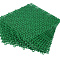 Модульное покрытие универсальное пластик 9 плиток 1м2 зеленый Vortex 05365