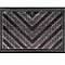 Коврик придверн 45*65см черный резина 93715