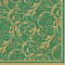 Салфетки бумажн. Bouquet Home collection Classic 3-х сл 20шт 33*33 Очаров.на зел 37617