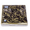 Салфетки бумажн. Bouquet Home collection Classic 3-х сл 20шт 33*33 Очаров.на черн 37690