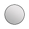 Зеркало 800*800мм Eclipse smart с подсв кругл черн.рама Cersanit
