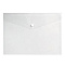 Папка-конверт А4 пласт прозрач на кнопке Informat 035267
