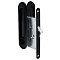 Защелка межкомнатная черн Soft Line SL-011 43507 Punto
