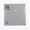 Салфетки бумажн. Bouquet Home collection Classic 3-х сл 20шт Silver 37020