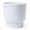 Горшок для цветов керамический Стокгольм №2 d12 белый